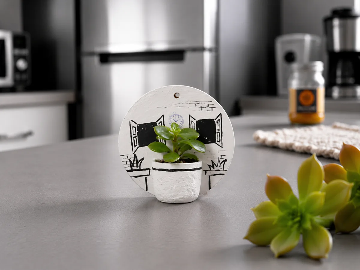 Open Window Morning Mini Planter